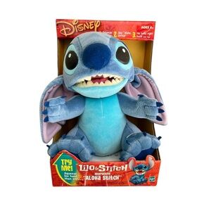 Vintage Disney Interactive Aloha Stitch Stuffed Animal Plush NO BOX